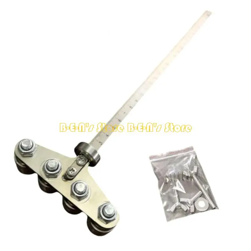 Y1AD 3mm Thick Untarnished Positioning Measure 60cm For Strengthened Durability And Precise Cutting Of Metal Plastic