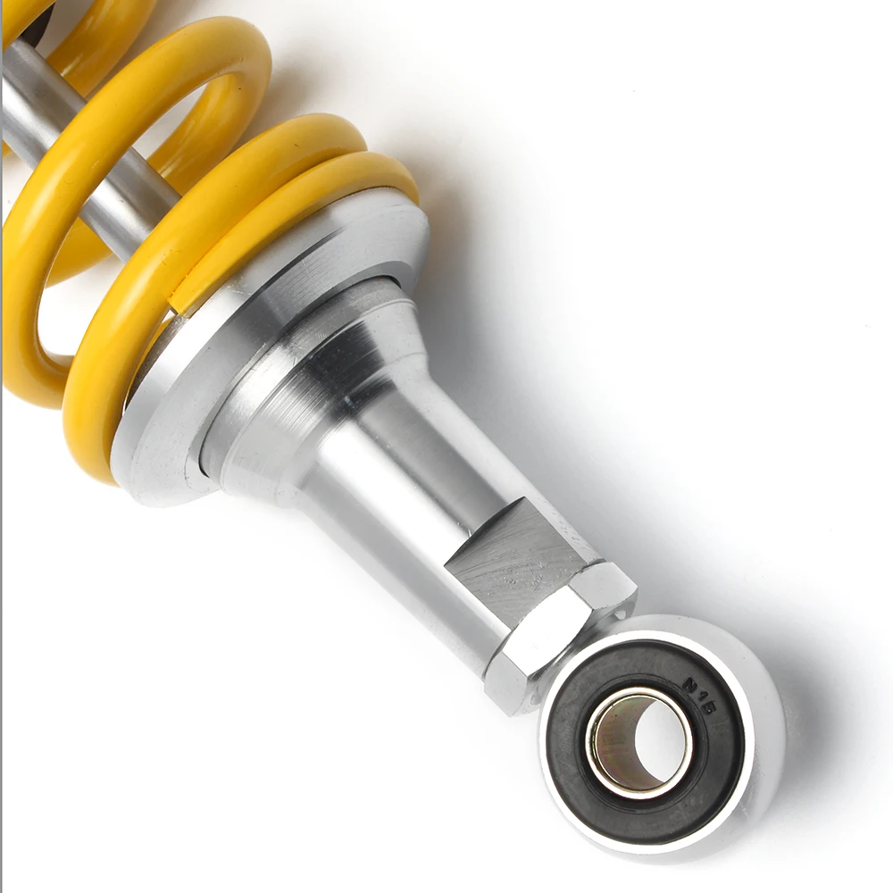280mm 320mm 380mm Motorcycle Motorcross Dirt BIke Air Shock Absorber Rear Suspension ATV Quad Scooter Gas Cylinder Spring Yellow