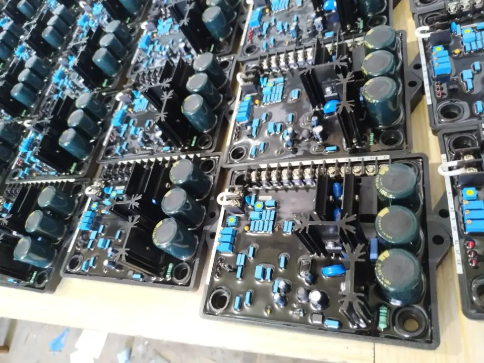 R180 AVR Regulador De Gerador Diesel Sem Escova Regulador De Tensão Automático Placa Reguladora De Tensão R180 AVR