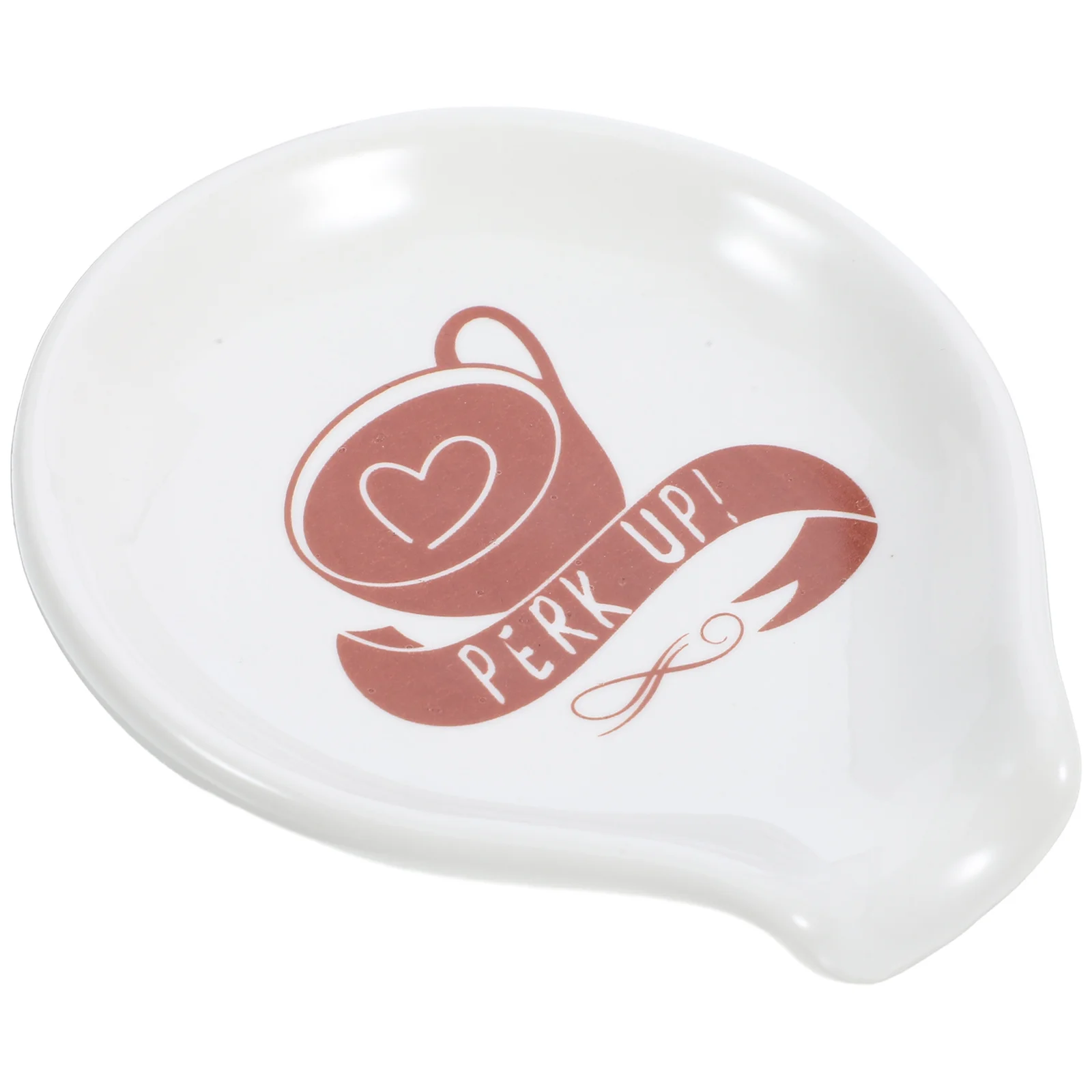 

Ceramic Scoop Rest Spoon Holder Heat Resistant Kitchen Coffee Spoon Rest Coffee Station Delicate Scoop Holder