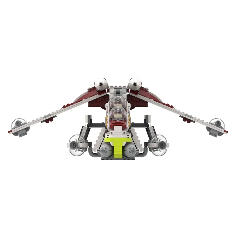 ตัวต่อโมเดลเรือรบสาธารณรัฐ ชุดประกอบเทคโนโลยี บล็อก DIY ยอดนิยม ซีรีส์สตาร์ ของเล่นประกอบชุด ของขวัญวันหยุด