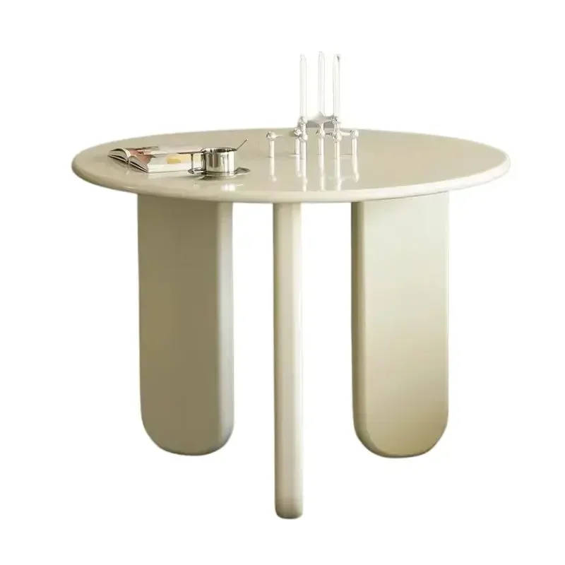Modern Waterproof Dining Table Design Breakfast Minimalist Nordic Dining Table Living Balcony Table A Manger Kitchen Furniture