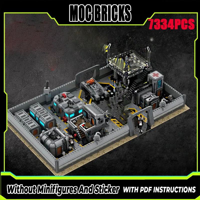 

Новые строительные блоки Moc, модель здания, база планеты, модульные строительные блоки, подарок, детские игрушки, набор для сборки «сделай сам»