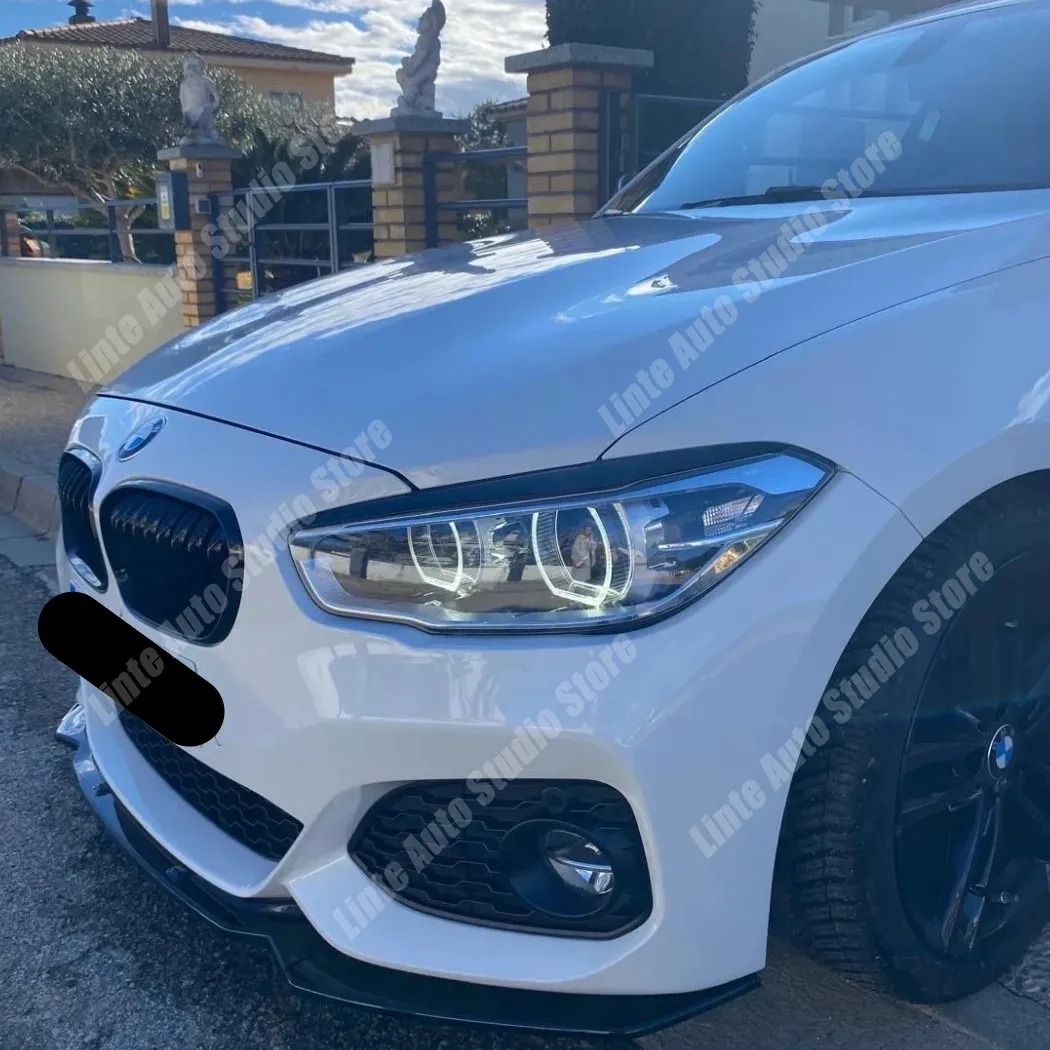 

2PCS Car Front Headlight Evil Eyebrow Eyelid Cover Sticker For BMW F20 F21 1 Series 116d 118i 120i 120d M140i 2015-2019 BodyKits