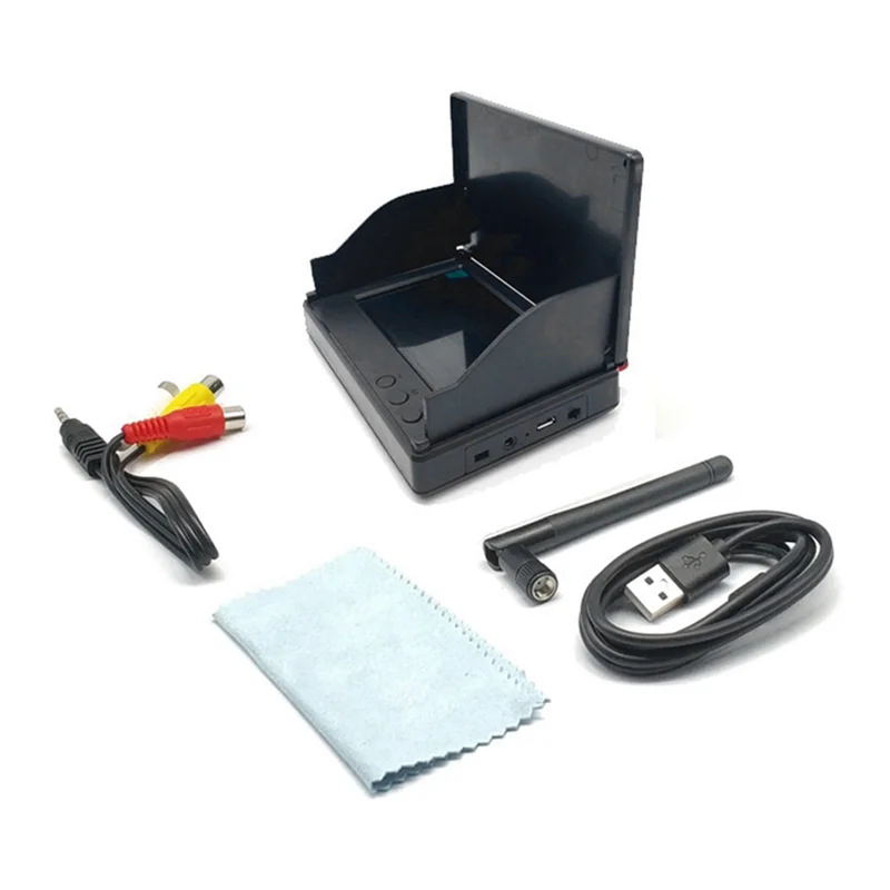 HJ-5.8G FPV Monitor 4.3 Inch 56CH HD Snowflake Display NTSC/PAL Auto Search FPV Monitor For RC Multicopter FPV Drone Part