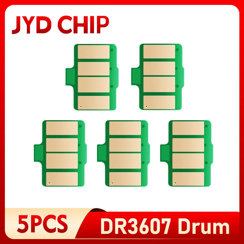 5pcs DR3607  DR-3607 DR 3607 Drum Chip For Brother DCP-L5510DN HL-L6210DW HL-L6410DN MFC-L6710DW MFC-L6910DN