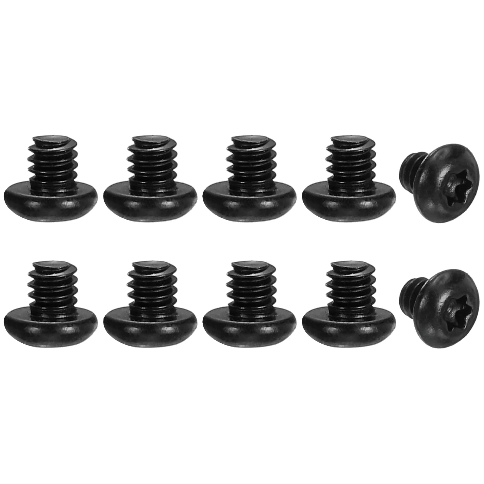 Uxcell 4/10/20pcs Pocket Clip Screws T6 Torx Head 2-56UCN 2.3/9.2/11.4/mm Thread Length Folding Knife Fasteners for Blade Fixing