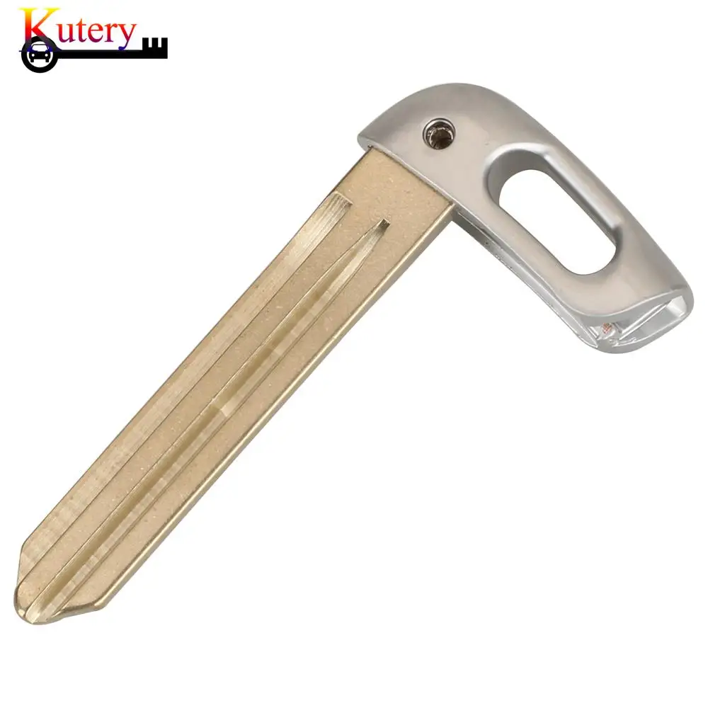 jingyuqin Remote Smart Car Key Blade For Hyundai Veracruz IX55 2007-2012 Right Embryo Uncut Blank Insert Emergency Replacement