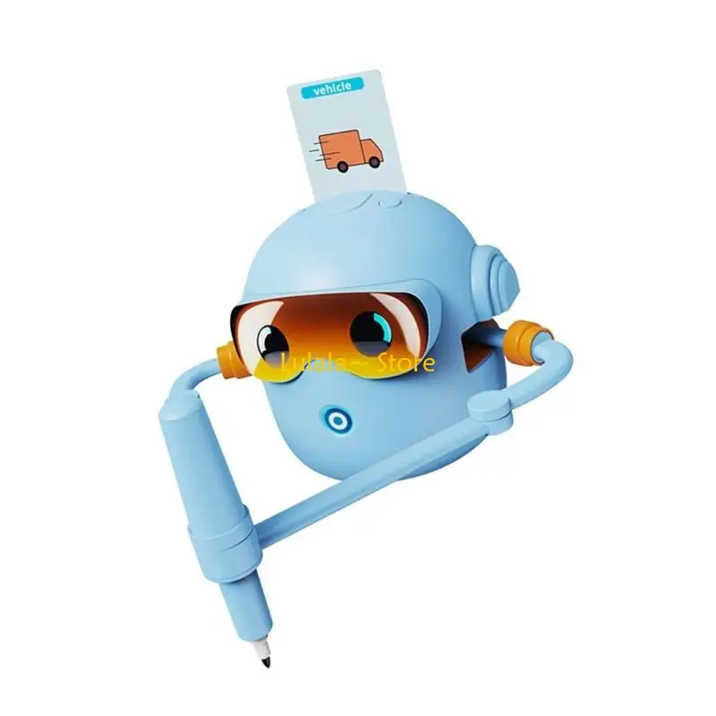 Y4QA Macchina da disegno automatica per bambini, apprendimento arte pittura, robot, giocattolo, con inserto per carta