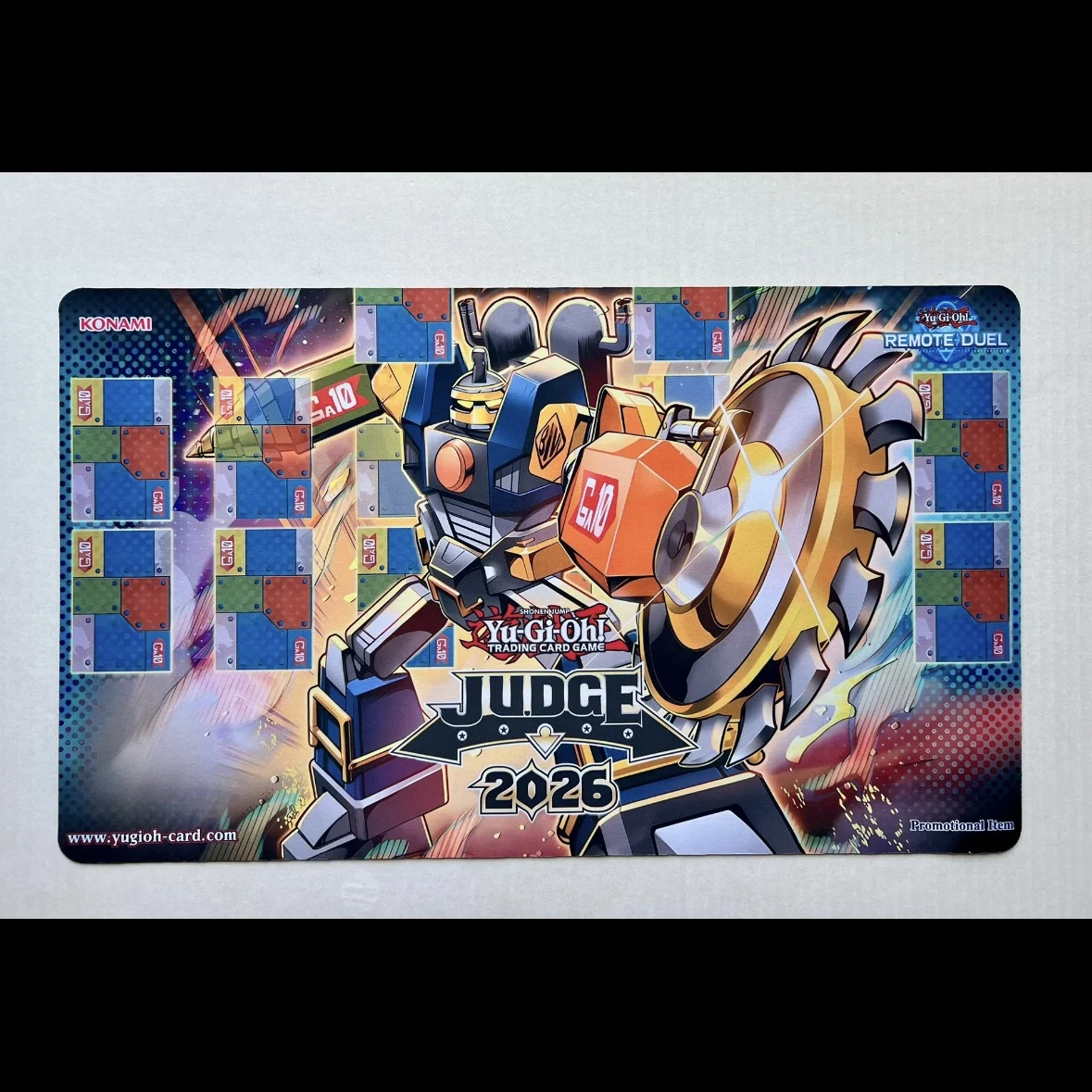 600x350mm Yu-Gi-Oh! R.B. Stage Landing Trading Card Playmat 2mmNoSeamEdge Card Grid Single Rubber Board Game Card Mat Toy Gift