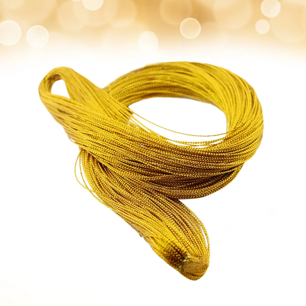 1 مللي متر 91 متر الذهب مضفر النايلون علامة سلسلة ل الديكور قلادة مجوهرات الحرفية المشاريع التسمية عرض التسمية سلسلة علامة خط