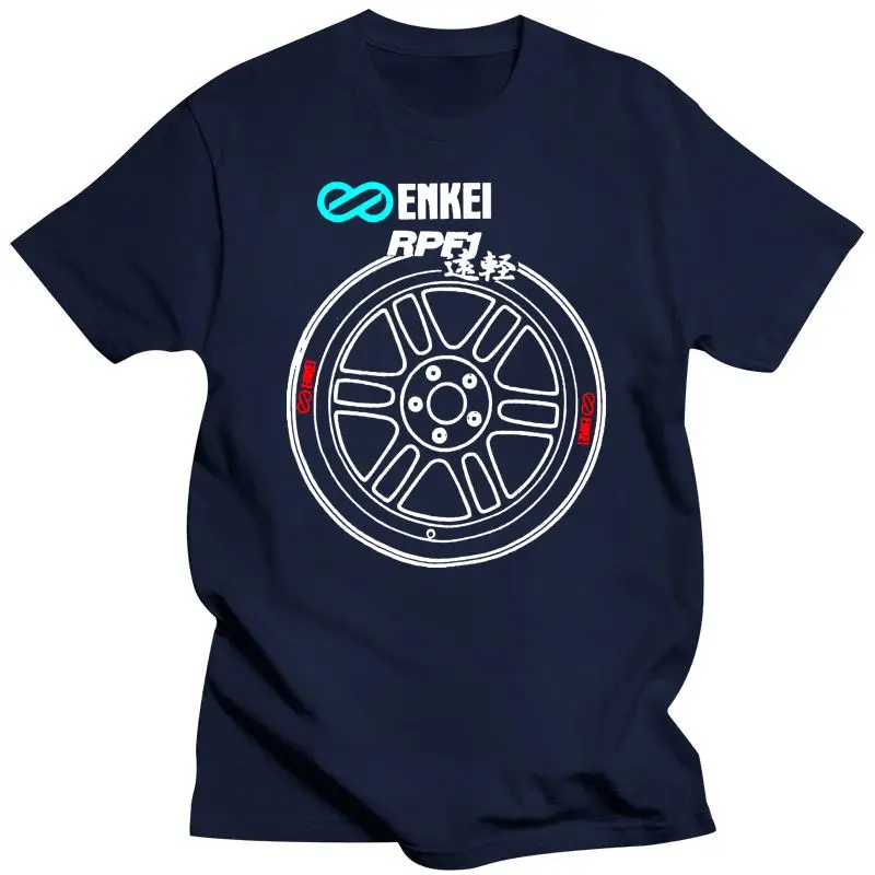 New Enkei Rpf1 T-Shirt Cool Graphic Men's Fashion Tees