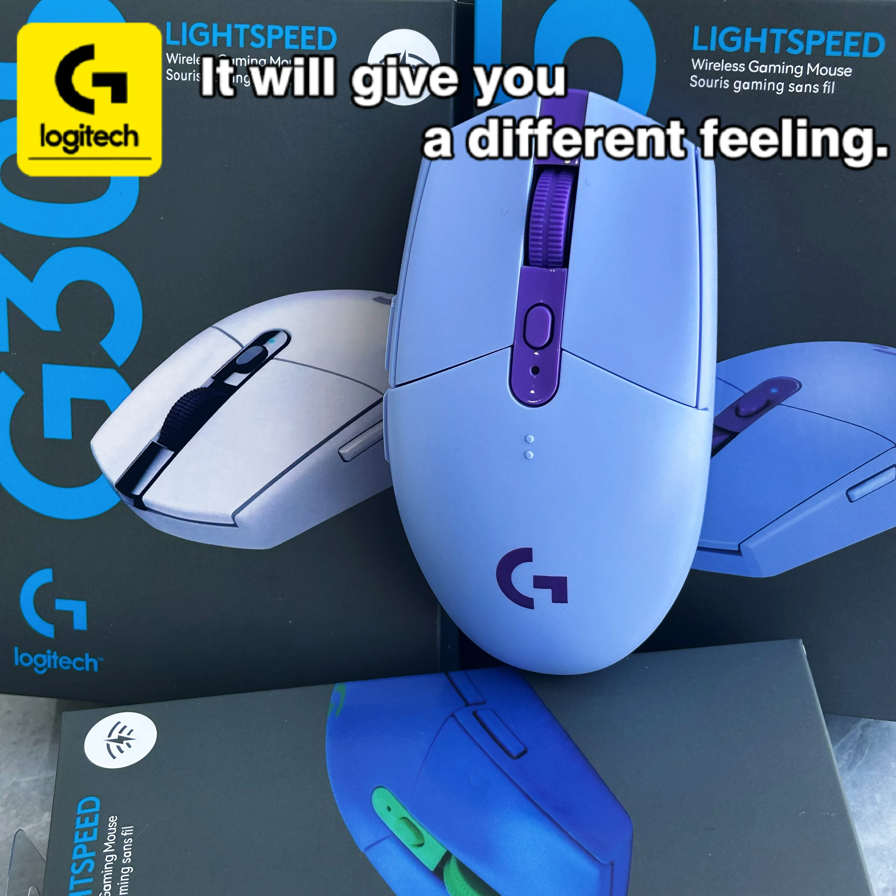 

[Акция] Мышь Logitech G305, для профессионального офисного использования, легкая и портативная, удобная в использовании