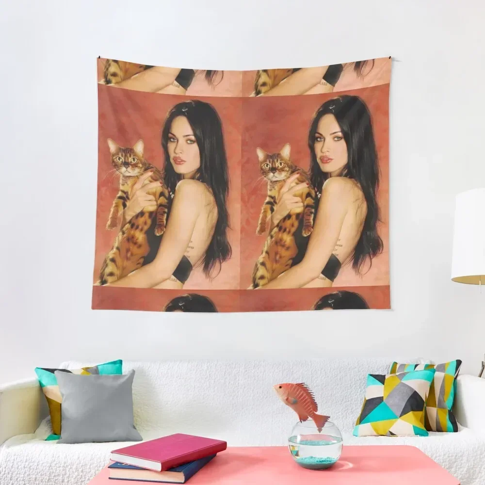 

Megan Fox Tapestry Home Supplies Art Mural Decoration Bedroom Decoration Wall Tapestry