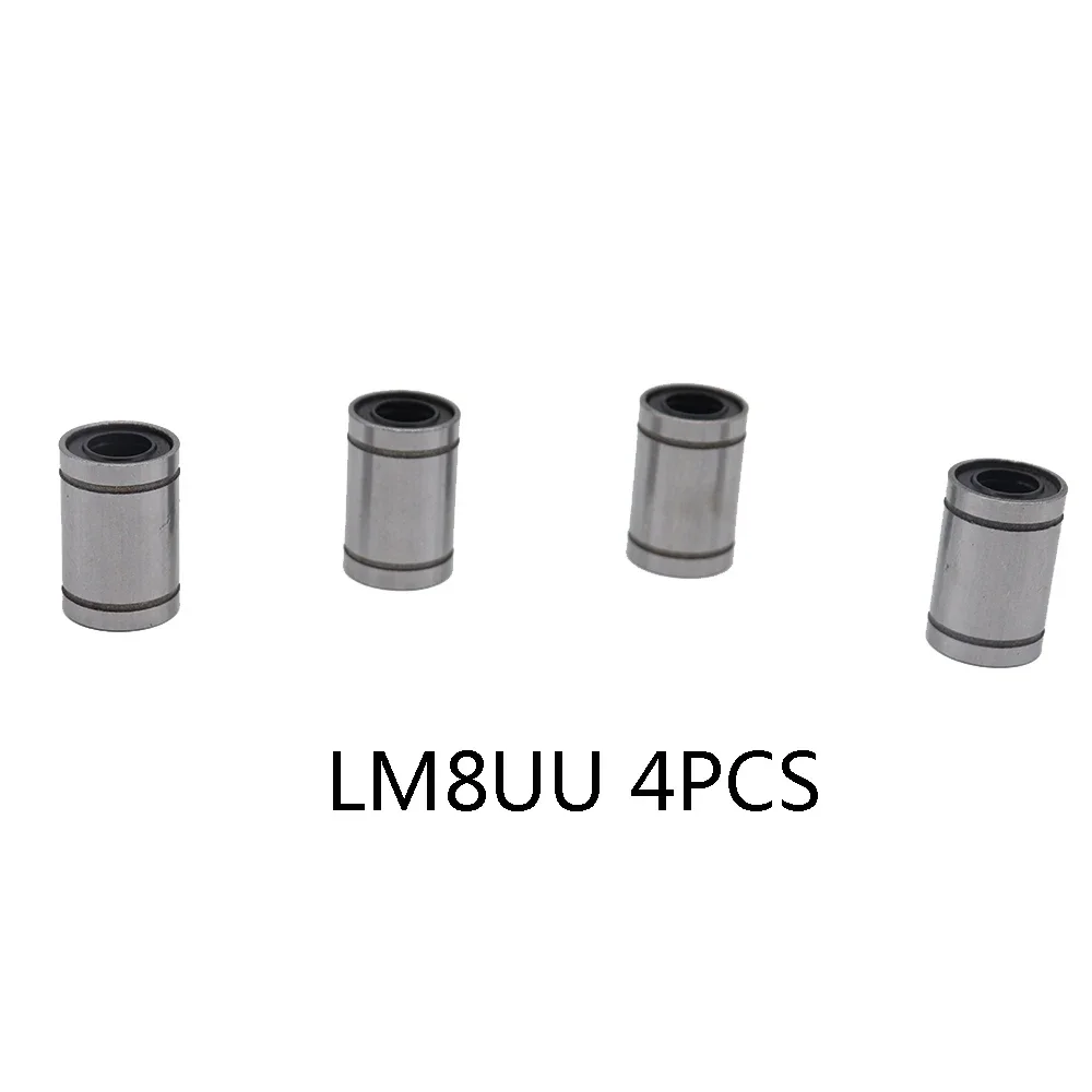 4pcs/lot LM8UU 8mm linear bushing CNC Bearing for  shaft