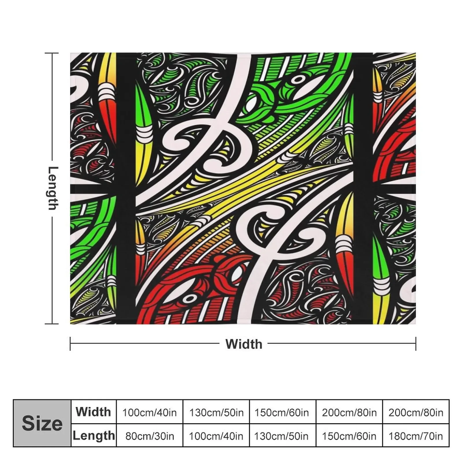 TNT - rasta design Throw Blanket Extra Large Throw Cute Fashion Sofas Blankets