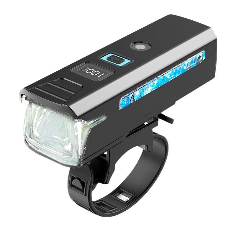 

Ультра-яркий передний фонарь MTB, водонепроницаемый IPX5 — перезаряжаемая велосипедная фара Ttpe-C, защитная лампа для горного велосипеда для дорог и троп