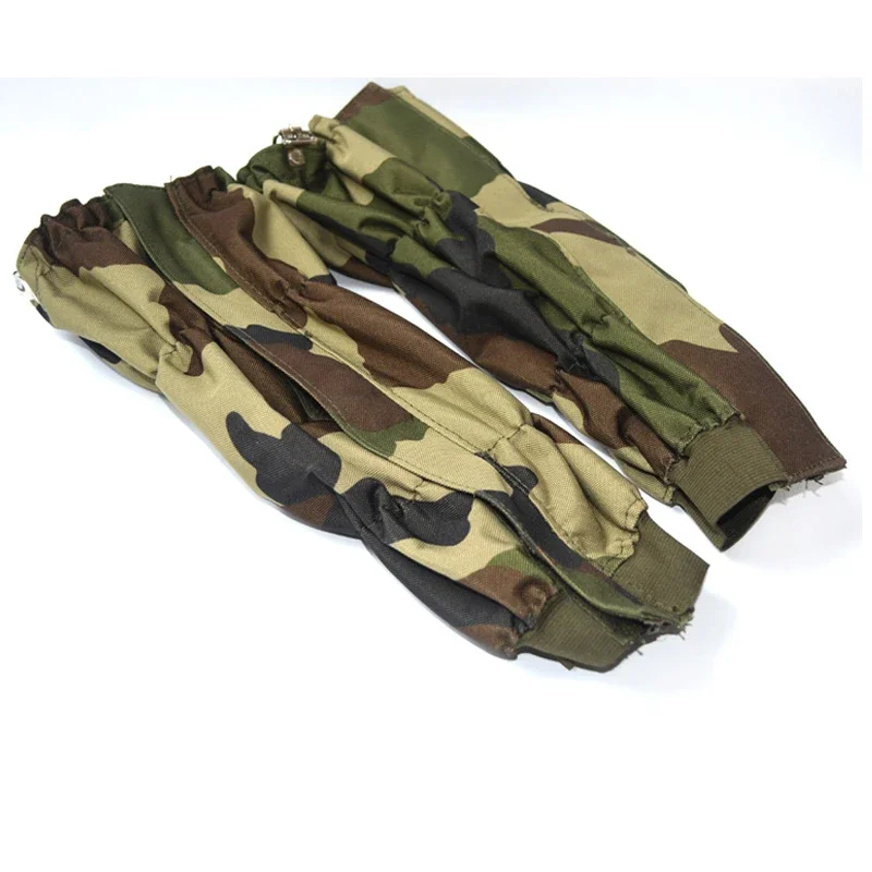 

Тактические гетры для ног, водонепроницаемая ткань Оксфорд, наколенники, устойчивые к разрыву, регулируемые дышащие уличные бахилы для охоты, кемпинга