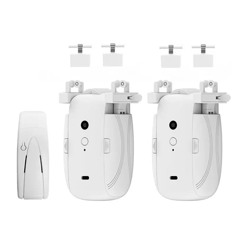 

ABKN-Dual TUYA Smart Wifi Curtains Robot T/U-Rail Tracks Automatic Curtain Opener Remote Control Curtain Motor Smart Life