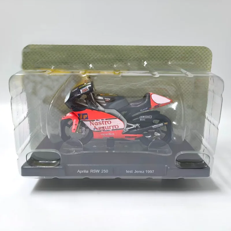 ليو 1:18 مقياس أبريليا RSW 250 جيريز 1997 نموذج دراجة نارية سبيكة محاكاة نموذج مجموعة ثابتة زينت هدايا العيد