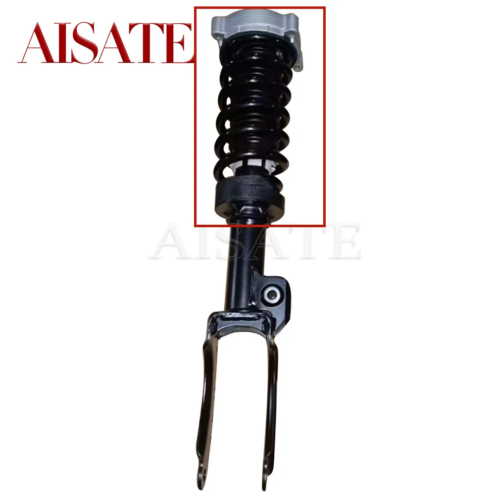 4Set New Front Rear Shock Absorber Kits For Audi Q7 4L 2007-2009 Suspension Spring Half Assembly Without Shock Strut Core