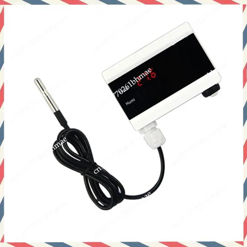 

-A21Z 5X Wifi Temperature Sensor Tuya Thermometer Detector Digital Display Smart Life App Alert Freezer Water Alarm EU Plug