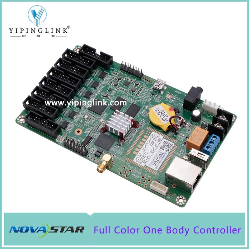 Novastar-マルチメディアプレーヤーtcc70a,4コア,1.2 ghzプロセッサー,ハブ,会社会議用の75eコネクタ,LEDディスプレイ