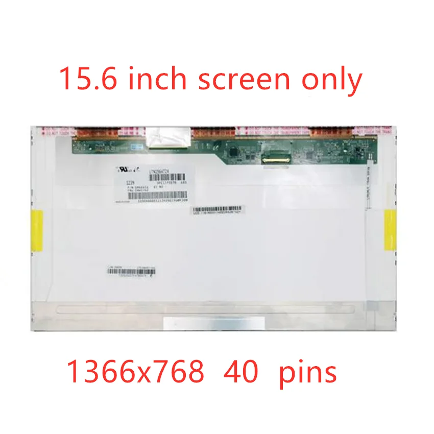 Imagem -02 - Matrix-tela Lcd do Portátil Painel de Exibição Led 156 hp Pavilion Dv6 G56 g6 G60 G60t G62 G62t Wxga hd