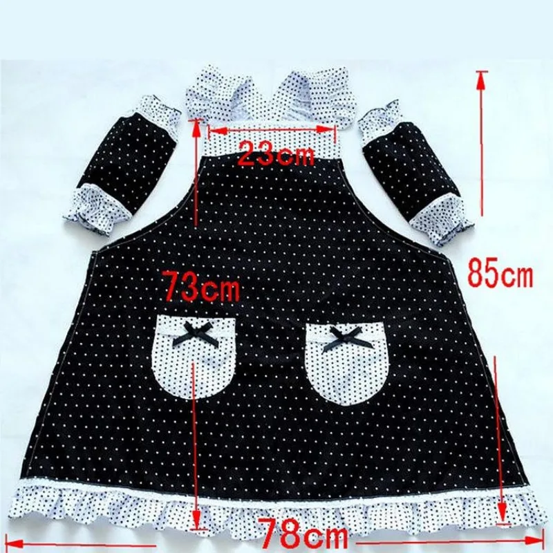 1Pc Fashion Women Lace Apron Kitchen Apron Anti Pollution Oil Proof Design