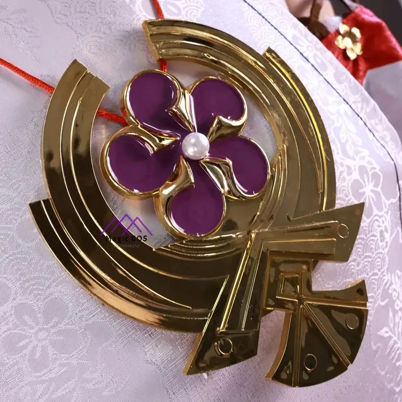 AD1 เกม Genshin Impact Yae Miko คอสเพลย์เครื่องแต่งกายชุดใหม่วิกผมคอสเพลย์อะนิเมะสไตล์จีนฮาโลวีนเสื้อผ้าสําหรับผู้หญิง Co5 @ rD ~