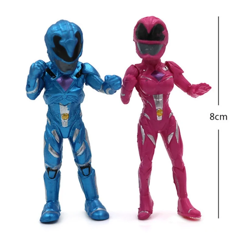 5 sztuk/partia 16CM ET Alien figurka Toy Doll przegubowe lalki Aime Mighty Power Morphin Dinosaur Team Rangers kolekcja Model