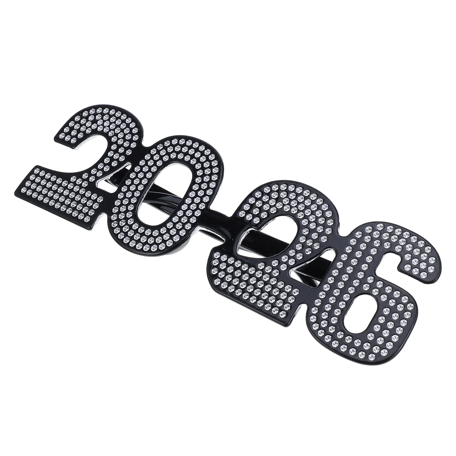 

2026 Glasses New Year Party Accessories Decorations Happy Photo Props Eyewer Frame Eve Eyeglasses Eyewear Plastic