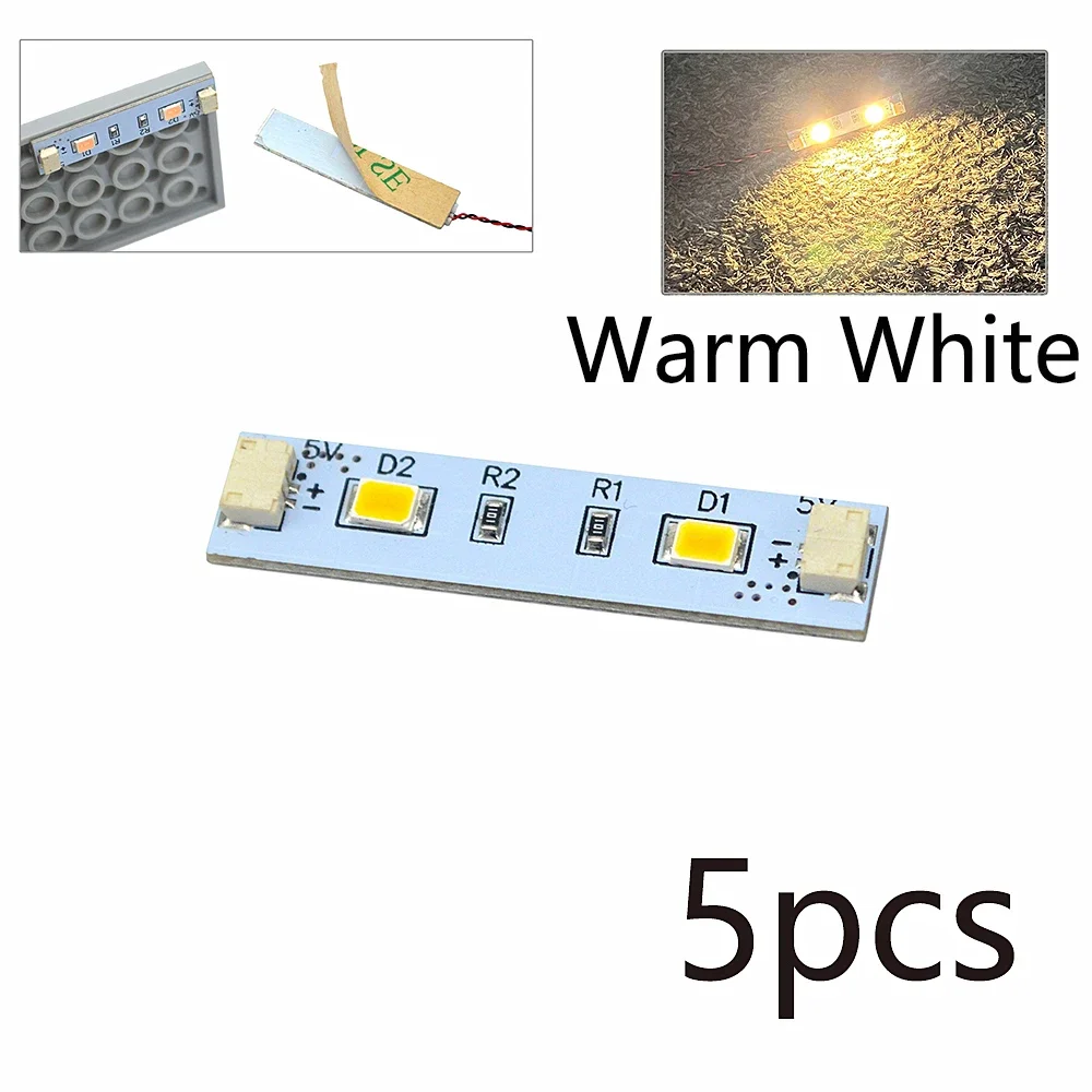 DIY 0,8mm Pin 0,73 CM X 3,1 CM 3M Doppelseitige LED Fernbedienung Baustein Blitz Lampe stadt Straße Licht Lampe Ziegel