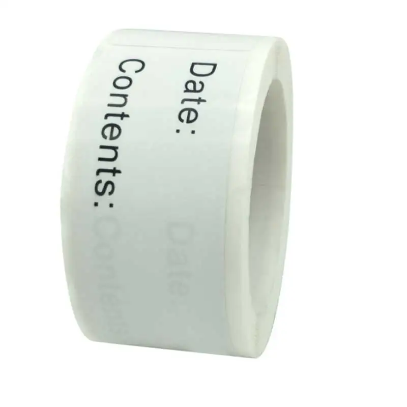 Home Kitchen Food Marking Date Stickers Labels