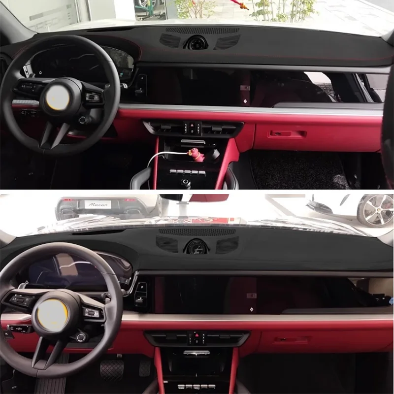 For 2023 2024 2025 Porsche Cayenne 9YB Accessories Dashboard Cover Instrument Panel Dash Mat Dashmat Protective Pad