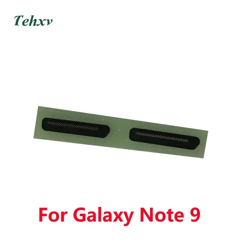 2PCs for Samsung Galaxy Note 9 n960f n960 n960u n960fd/S9 g960 g965 S9 Plus g960fd g965fd metal ear speaker mesh cover Black