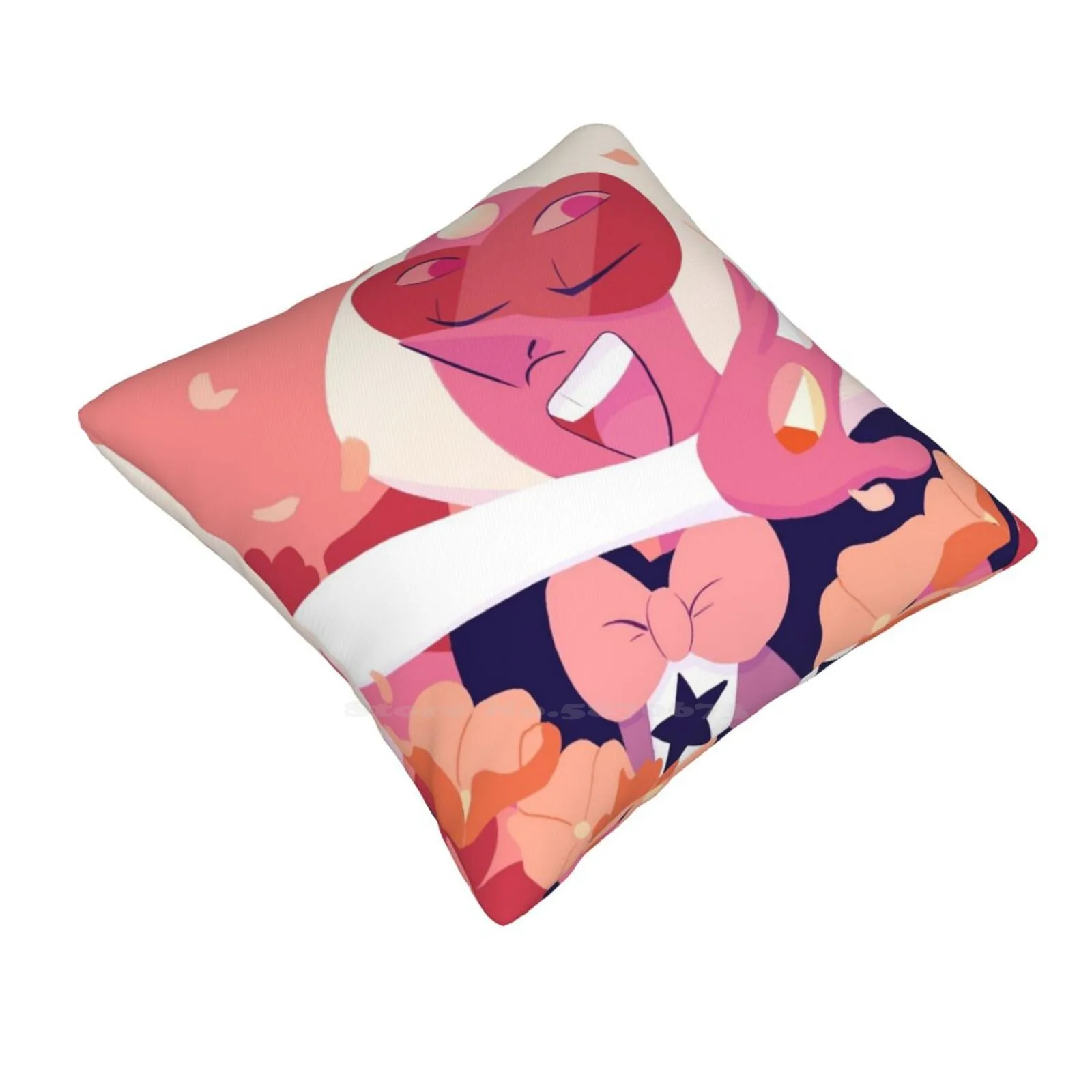 Pastel Sardonyx Portrait Pillow Cover Hug Pillowcase Steven Universe Stevenuniverse Pearl Garnet Amethyst Pastel Cartoon