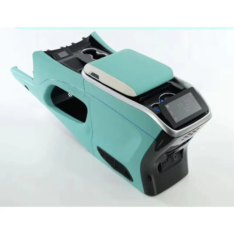 Caixa de console para apoio de braço em ABS de alta qualidade, acessório interno para refrigerador, para kits interiores Mercedes-Benz V260 V250.