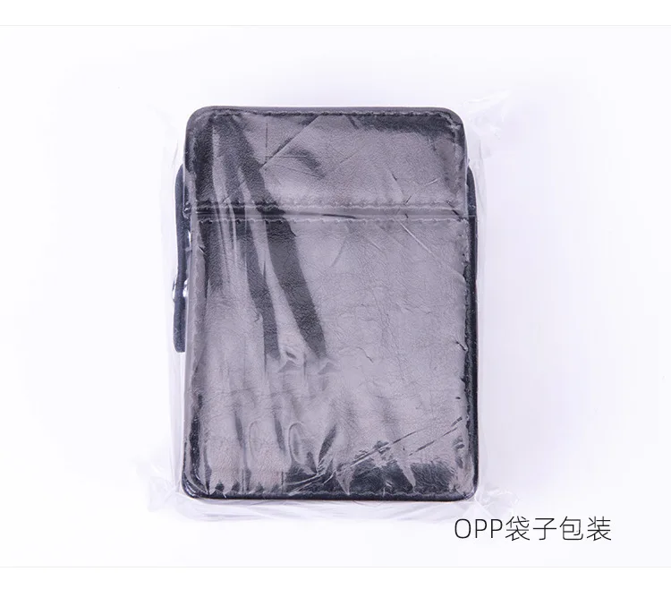 Tasche Leder Zigarettenetui Feuerzeug Tasche Box Lagerung Organizer Rauchen Werkzeuge Zubehör wasserdicht Zigarre Mann Geburtstagsgeschenk – Detail 8