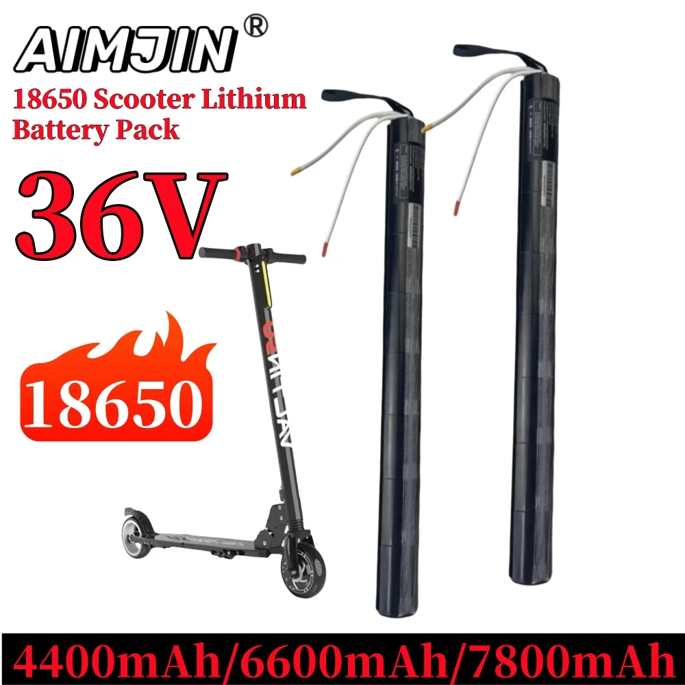 

10S3P 18650 36V 4.4Ah/6.6Ah/7.8Ah lithium ion carbon fiber scooter special battery is suitable for Scooter accessories