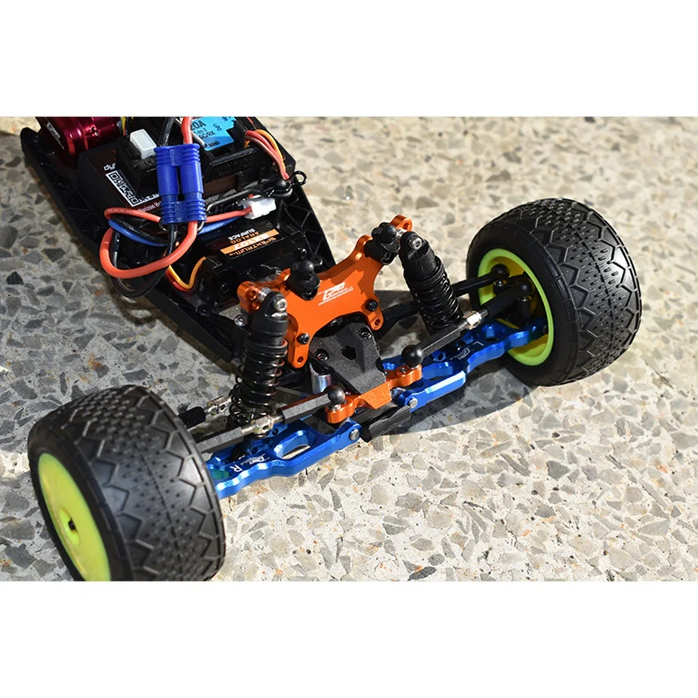 โลหะด้านหน้าสําหรับ LOSI 1/18 Mini-T 2.0 2WD สนามกีฬารถบรรทุก RC รถอะไหล่อัพเกรด,6