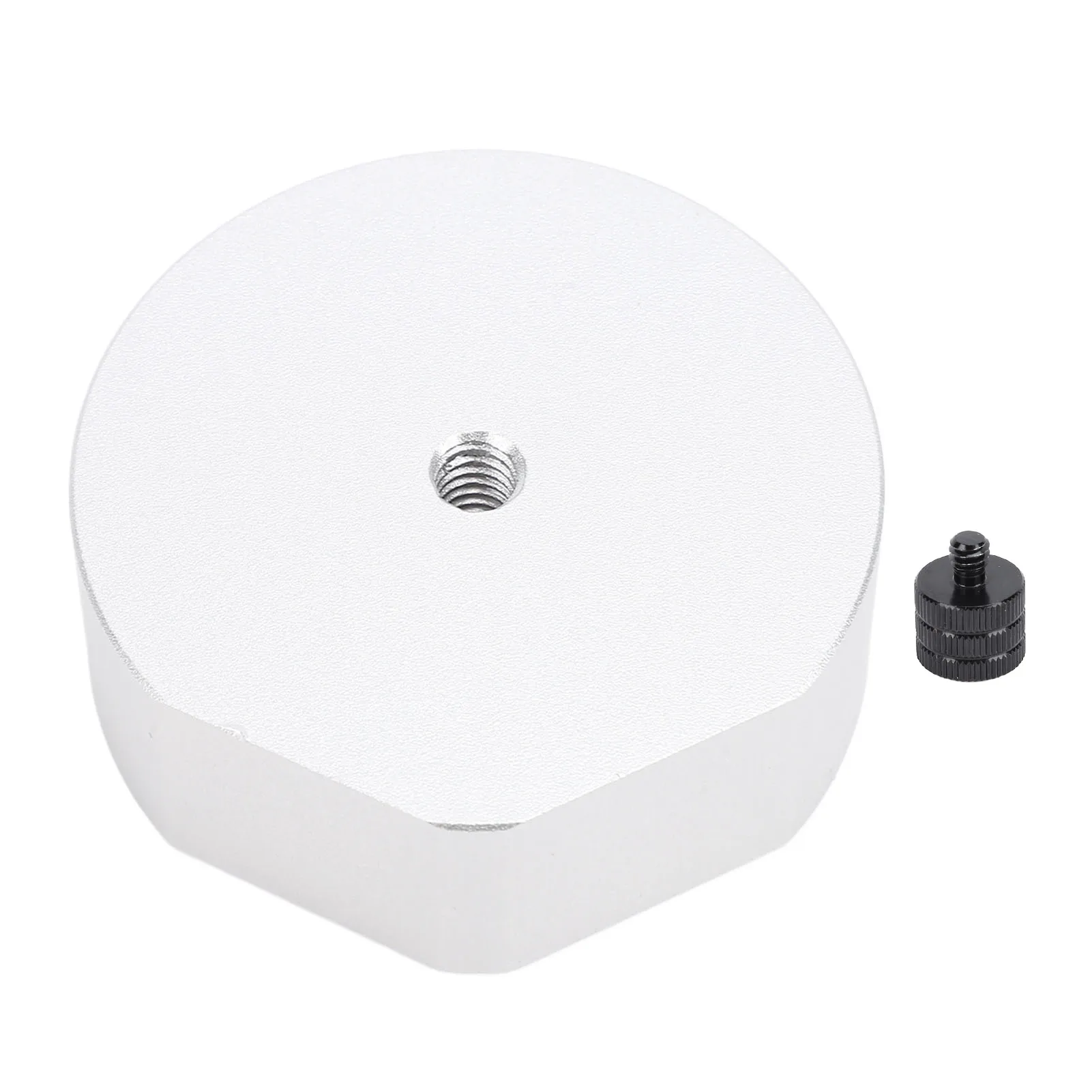 

Mini Dish Tripod Adapter - Wide Compatibility for 1/4"-20 & 3/8"-16 Threaded Antenna, Stabilizer for RV & Camping Sate
