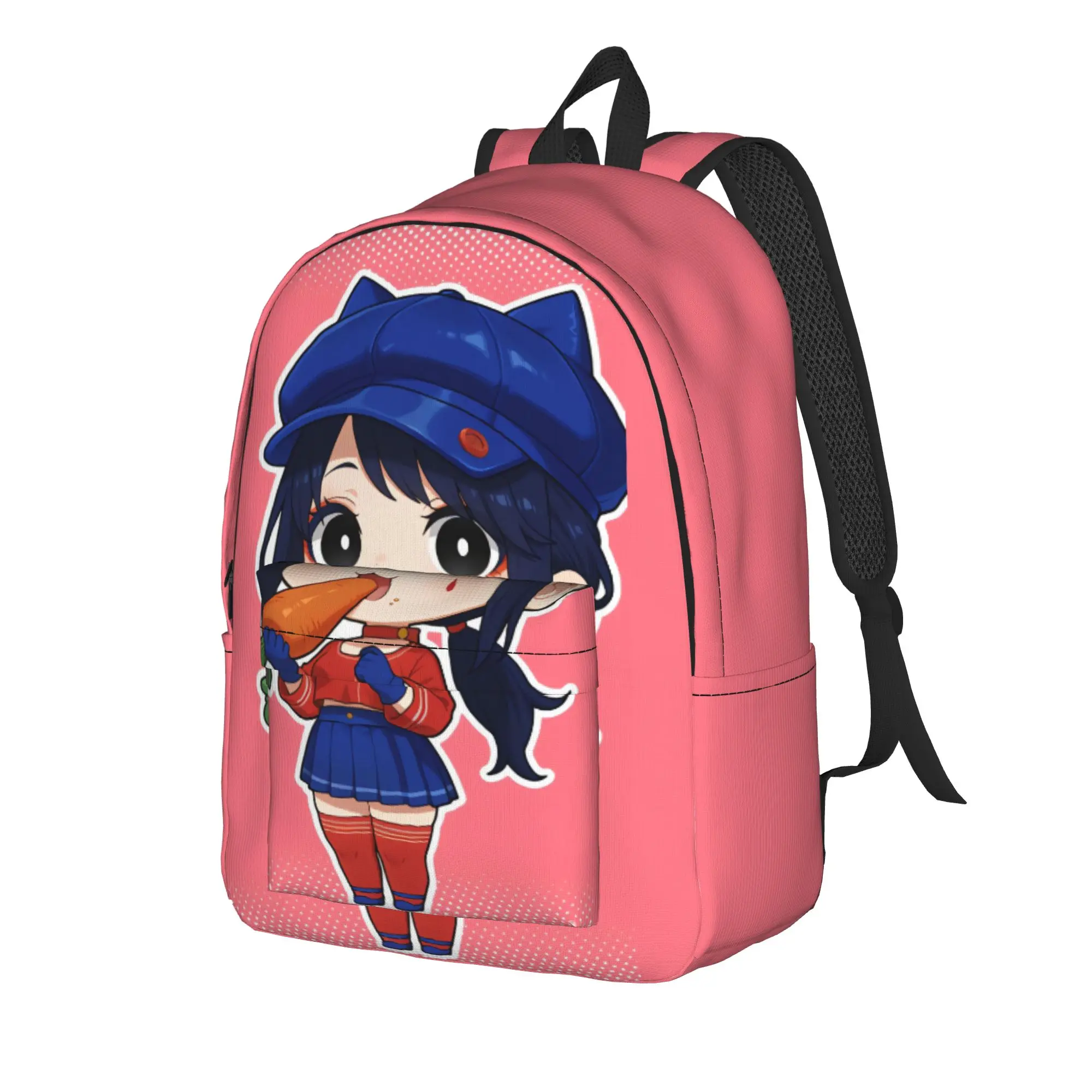 Game Miside Series Print Backpack  Daily Backpacks Girl Designer Lightweight School Bags Elegant Rucksack