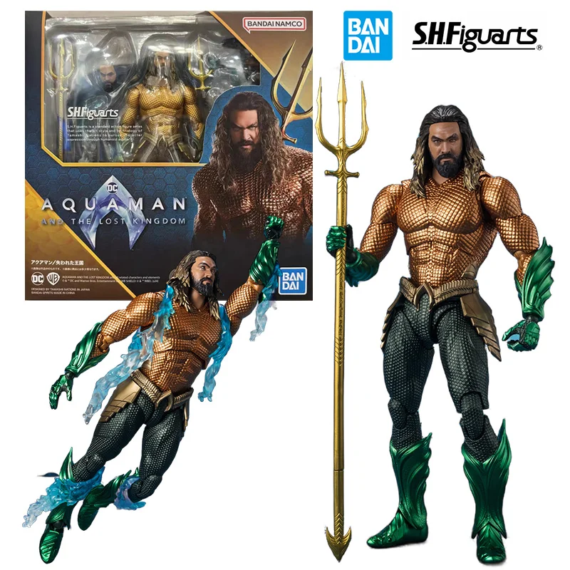 

Bandai Namco Aquaman The Lost Kingdom 16Cm Anime Original Action Figure Model Kit Toy Birthday Gift Collection