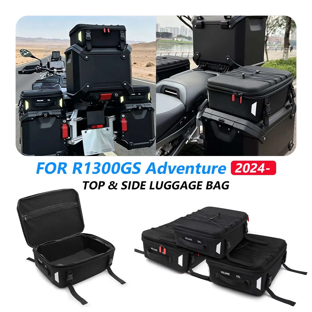 

Motorcycle Bags For BMW R1300GSA R1300GS Adventure 2024-2026 2025 R1300 GS ADV Side Top Box Case Saddlebag Bag Accessories