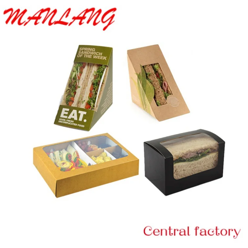 Custom  Custom Logo Shawarma Packaging Box Cardboard, Food Grade Design Kebab Paper Boxes, French Fries Cone Boxes for Small Bus