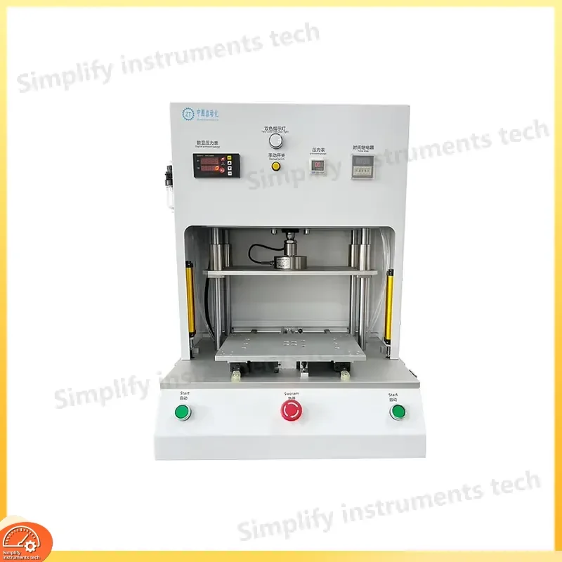 300KG Single Column Pneumatic Press 110V 220V PLC Control Adjustable Pressure Air Press with Motor for Stamping