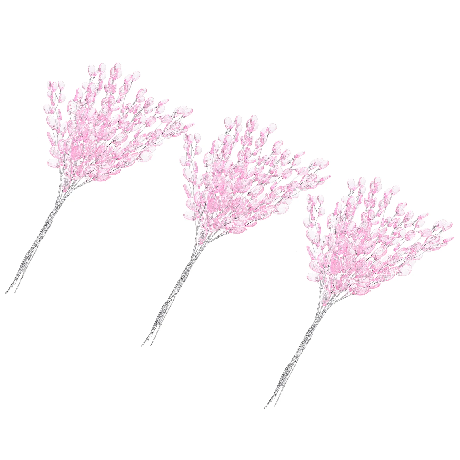

Hair Garland Wedding Centerpieces Decorative Flowers Small Craft Wreaths Centers for Home Decorations Crafts Stems Artificial