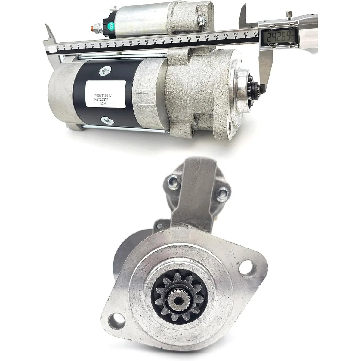 

M005T1072 M5T22371 Starter Motor 11T for Mitsubishi KE95 KE85 KE80 KE130 KE135 D1500IIFD D1600 1800 Tractor Engine 12V