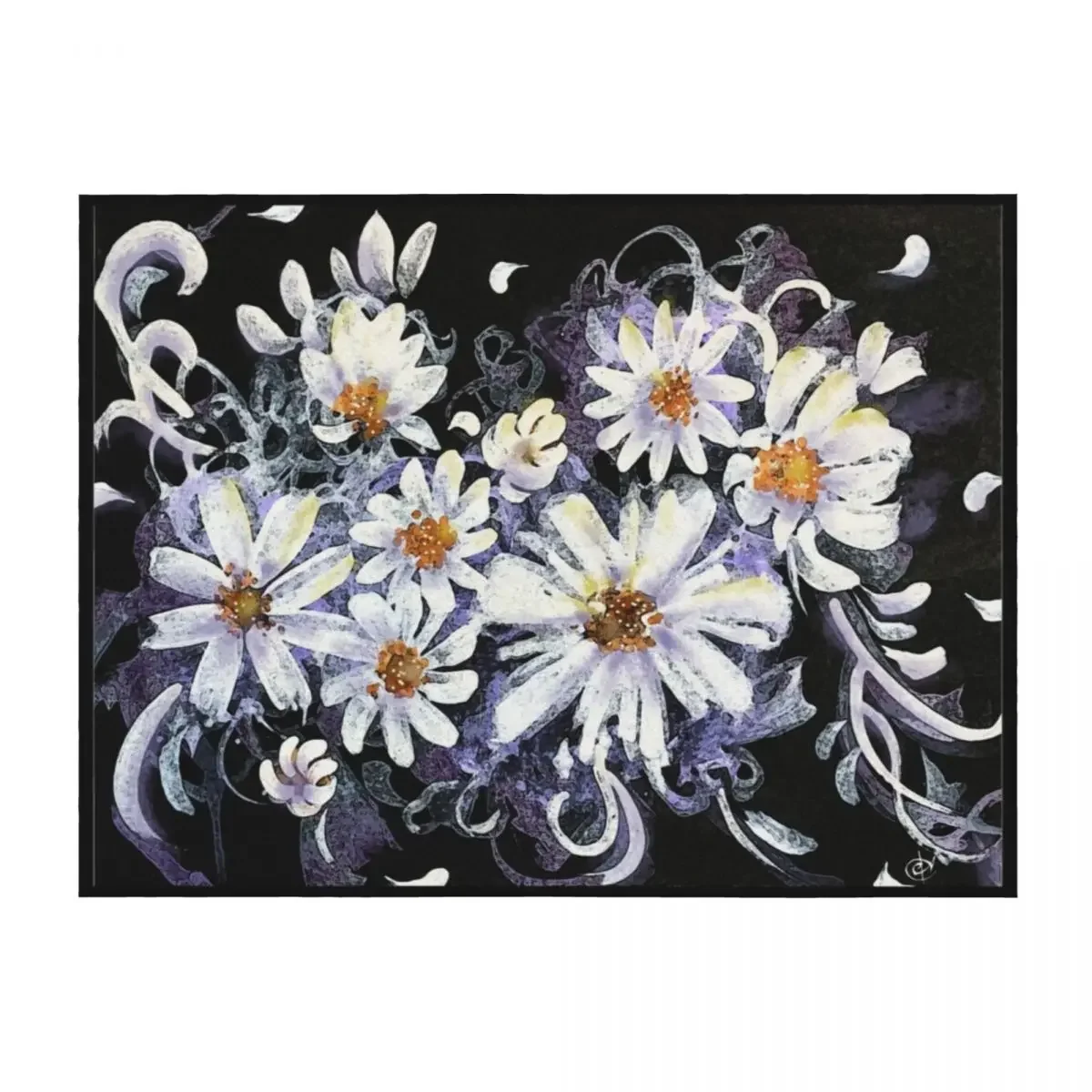 

Fresh Daisy Throw Blanket Bed Fashionable Giant Sofa for winter Blankets For Bed Blankets